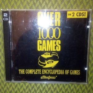 Over 1K computer games 2 discs